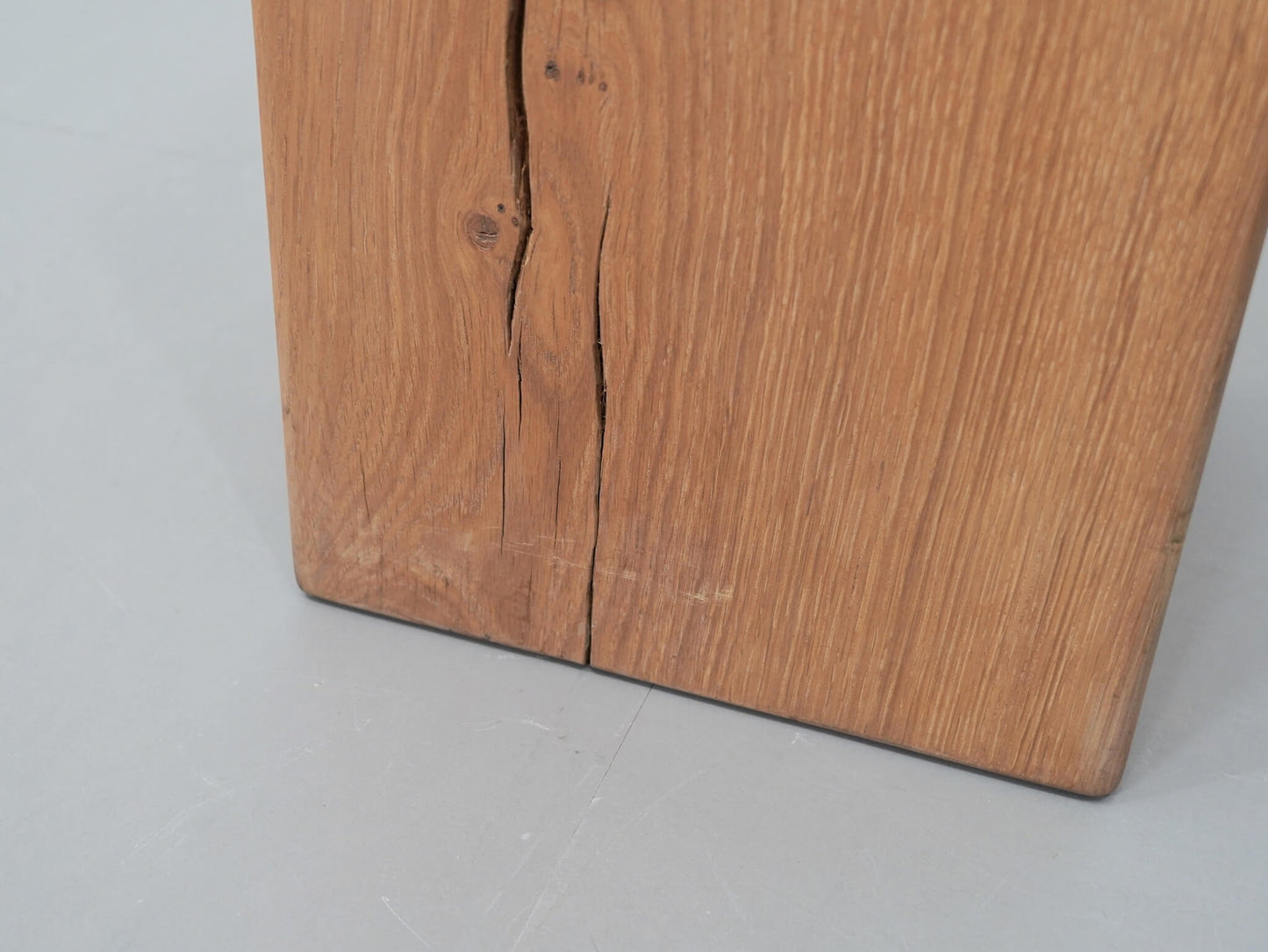 オーク 無垢材 ブロックスツール ② / Solid Oak Block Stool