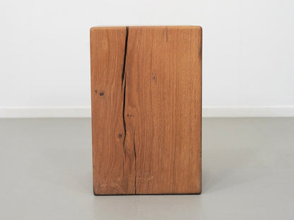 オーク 無垢材 ブロックスツール ② / Solid Oak Block Stool
