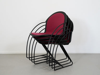 パレード スチールケース レッド ファブリック / Parade Steelcase 在庫4→3