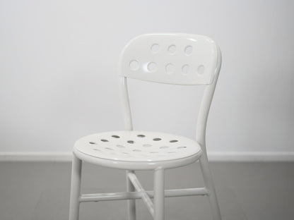 ジャスパーモリソンがデザインした中古・ユーズドのパイプチェア・ホワイト