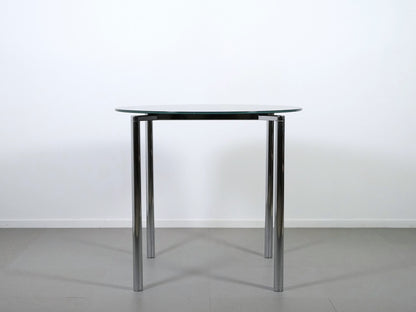 ペリカンデザインによるフリッツハンセンのプラーノテーブル・黒ガラス