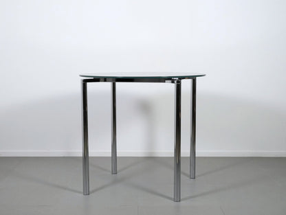 ペリカンデザインによるフリッツハンセンのプラーノテーブル・黒ガラス