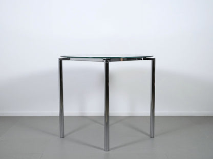 ペリカンデザインによるフリッツハンセンのプラーノテーブル・黒ガラス