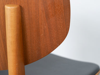 ラウンディッシュ チェア ウォールナット レザー マルニ木工 深澤直人 / Roundish Chair Maruni Collection Naoto Fukasawa