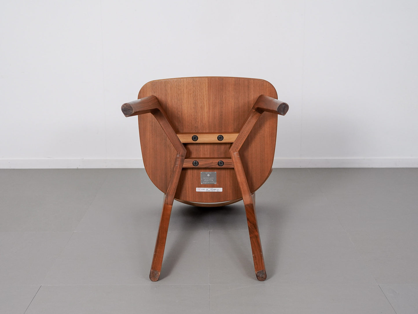 ラウンディッシュ チェア ウォールナット レザー マルニ木工 深澤直人 / Roundish Chair Maruni Collection Naoto Fukasawa