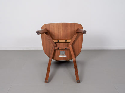 ラウンディッシュ チェア ウォールナット レザー マルニ木工 深澤直人 / Roundish Chair Maruni Collection Naoto Fukasawa
