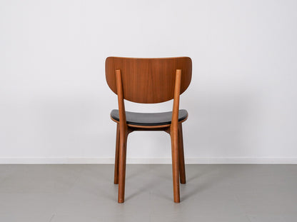 ラウンディッシュ チェア ウォールナット レザー マルニ木工 深澤直人 / Roundish Chair Maruni Collection Naoto Fukasawa