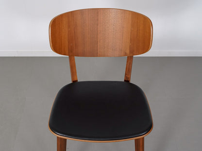 ラウンディッシュ チェア ウォールナット レザー マルニ木工 深澤直人 / Roundish Chair Maruni Collection Naoto Fukasawa