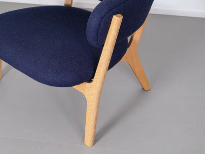 ラウンディッシュ ラウンジチェア オーク クヴァドラ マルニ木工 深澤直人 / Roundish Lounge Chair Maruni Collection Naoto Fukasawa