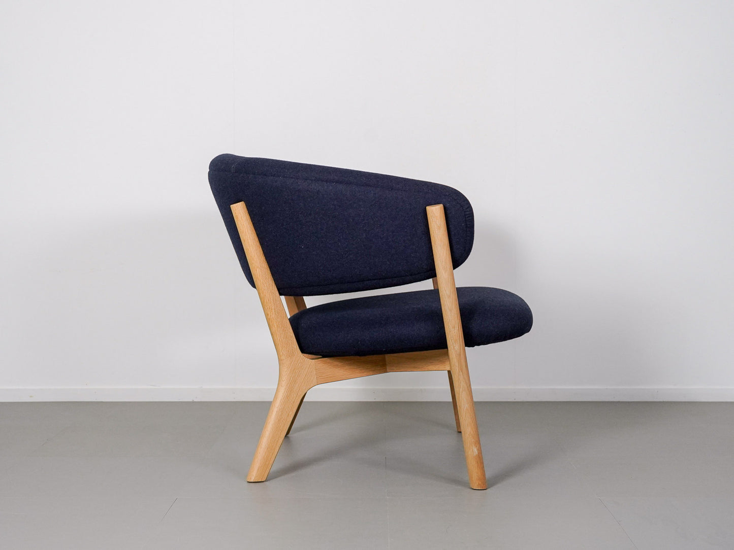 ラウンディッシュ ラウンジチェア オーク クヴァドラ マルニ木工 深澤直人 / Roundish Lounge Chair Maruni Collection Naoto Fukasawa