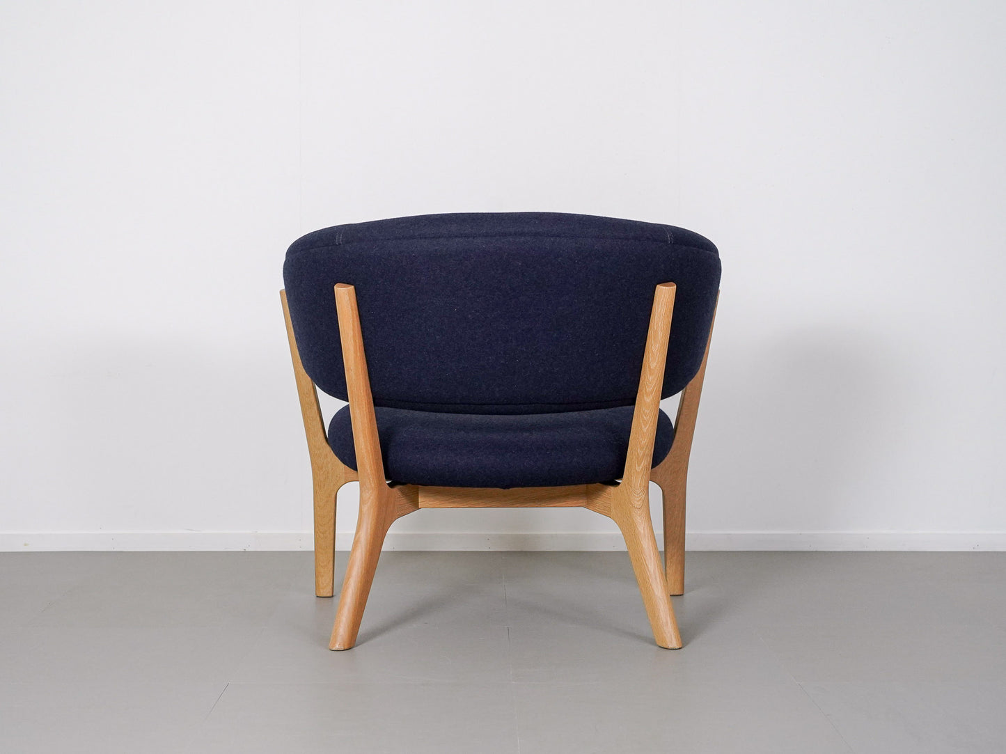 ラウンディッシュ ラウンジチェア オーク クヴァドラ マルニ木工 深澤直人 / Roundish Lounge Chair Maruni Collection Naoto Fukasawa