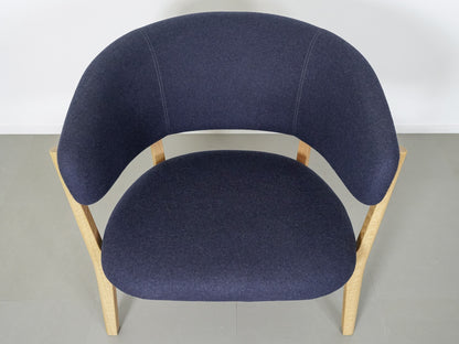 ラウンディッシュ ラウンジチェア オーク クヴァドラ マルニ木工 深澤直人 / Roundish Lounge Chair Maruni Collection Naoto Fukasawa