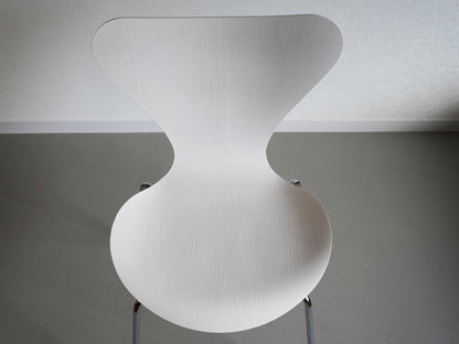 セブンチェア ホワイト カラードアッシュ ① 2017年製 フリッツ・ハンセン アルネ・ヤコブセン / Seven Chair White Fritz Hansen Arne Jacobsen