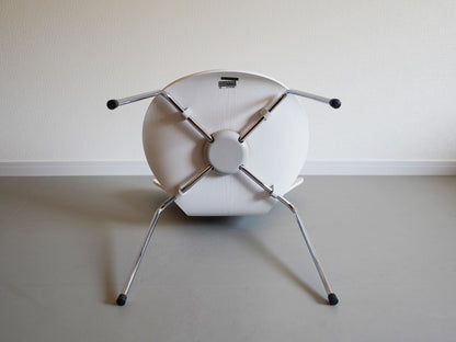 セブンチェア ホワイト カラードアッシュ ② 2017年製 フリッツ・ハンセン アルネ・ヤコブセン / Seven Chair White Fritz Hansen Arne Jacobsen