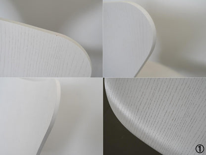 セブンチェア ホワイト カラードアッシュ フリッツ・ハンセン アルネ・ヤコブセン / Seven Chair White Fritz Hansen Arne Jacobsen 在庫4→3