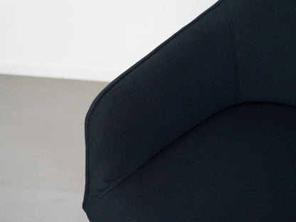 ソフトシェル チェア ５スターベース 昇降 キャスター ネイビー ロナン＆エルワン・ブルレック ヴィトラ / Softshell Chair 5-Star Base Ronan & Erwan Bouroullec