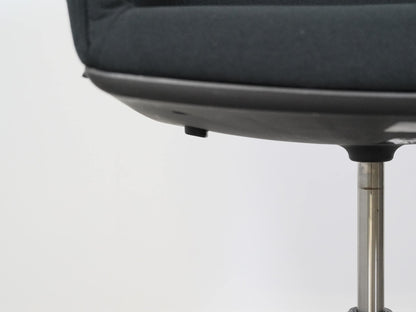 ソフトシェル チェア ５スターベース 昇降 キャスター ネイビー ロナン＆エルワン・ブルレック ヴィトラ / Softshell Chair 5-Star Base Ronan & Erwan Bouroullec