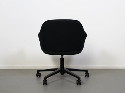 ソフトシェル チェア ５スターベース 昇降 キャスター ネイビー ロナン＆エルワン・ブルレック ヴィトラ / Softshell Chair 5-Star Base Ronan & Erwan Bouroullec