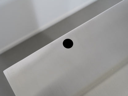 ステンレス ディスプレイスタンド カウンター コンソール ヘアライン / Stainless Steel Display Pedestal Counter Console