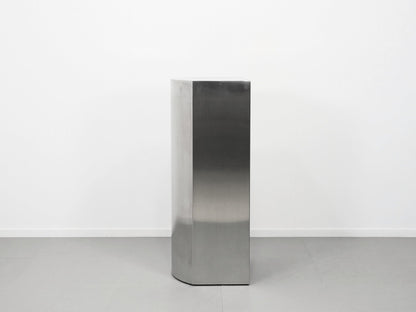 ステンレス ディスプレイスタンド カウンター コンソール ヘアライン / Stainless Steel Display Pedestal Counter Console
