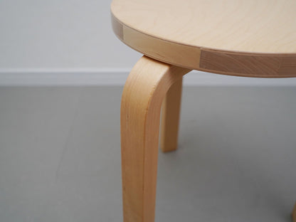 スツール60 バーチ ナチュラル ① 3本脚 アルヴァ・アアルト アルテック / Stool60 Natural Alvar Aalto Artek