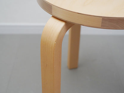 スツール60 バーチ ナチュラル ② 3本脚 アルヴァ・アアルト アルテック / Stool60 Natural Alvar Aalto Artek