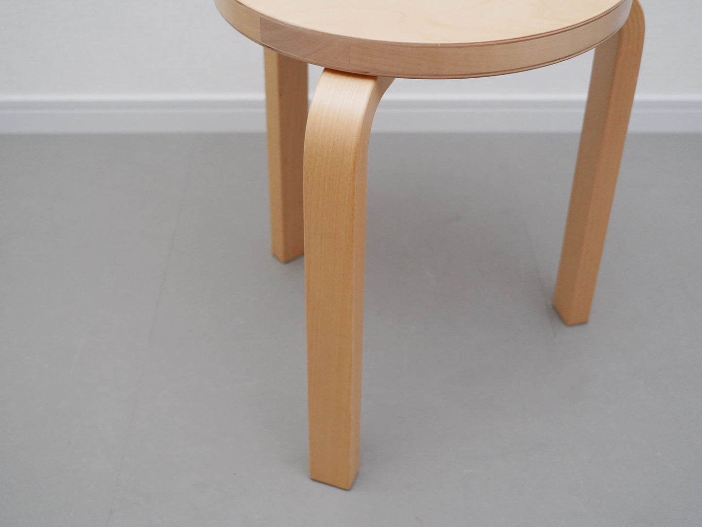 スツール60 バーチ ナチュラル ② 3本脚 アルヴァ・アアルト アルテック / Stool60 Natural Alvar Aalto Artek