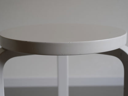 スツール60 ホワイト ラッカー アルヴァ・アアルト アルテック ② / Stool60 Alvar Aalto Artek