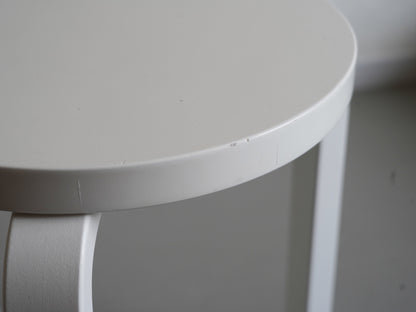 スツール60 ホワイト ラッカー アルヴァ・アアルト アルテック ② / Stool60 Alvar Aalto Artek