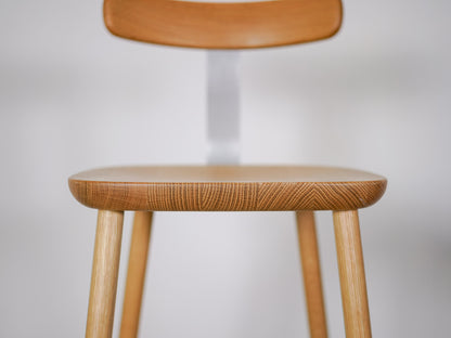 T&O T3 バースツール ハイ オーク×シルバー ジャスパー・モリソン マルニ木工 / T3 Bar Stool High Jasper Morrison MARUNI COLLECTION