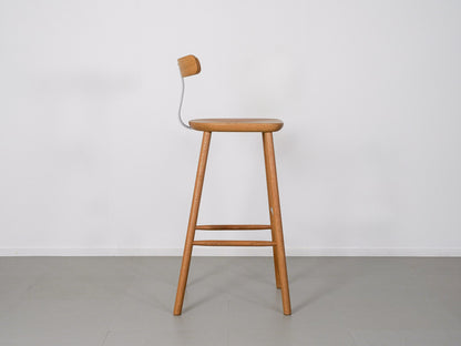 T&O T3 バースツール ハイ オーク×シルバー ジャスパー・モリソン マルニ木工 / T3 Bar Stool High Jasper Morrison MARUNI COLLECTION