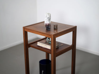 天童木工のローズウッドを使用したシェルフ・サイドテーブル