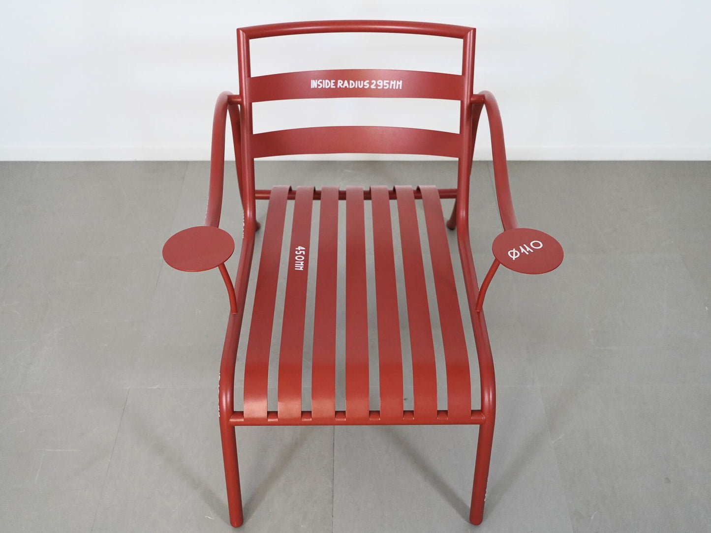 シンキングマンズチェア テラコッタ レターあり ジャスパー・モリソン カッペリーニ / Thinking Man's Chair Terracotta Jasper Morrison Cappellini