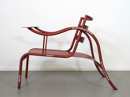 シンキングマンズチェア テラコッタ レターあり ジャスパー・モリソン カッペリーニ / Thinking Man's Chair Terracotta Jasper Morrison Cappellini