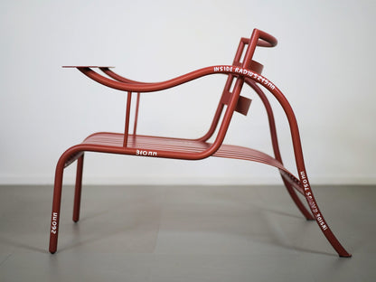 シンキングマンズチェア テラコッタ レターあり ジャスパー・モリソン カッペリーニ / Thinking Man's Chair Terracotta Jasper Morrison Cappellini