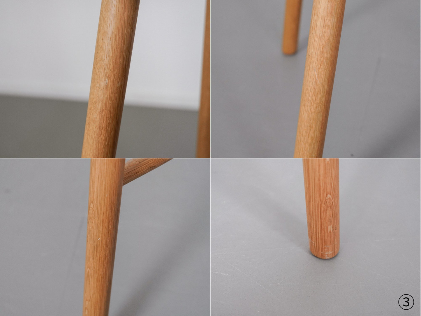T&O T3 バースツール ハイ オーク×シルバー ジャスパー・モリソン マルニ木工 / T3 Bar Stool High Jasper Morrison MARUNI COLLECTION