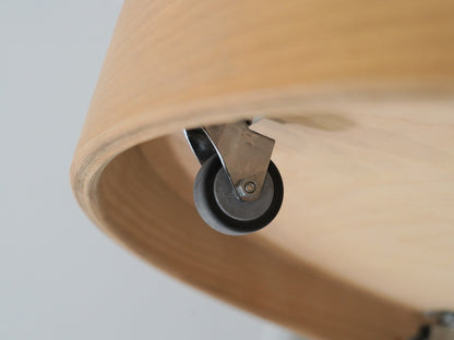 ヴィラ ミラノ プライウッド リビングテーブル キャスター 新谷直子 / VILLA MILANO SETTANTA Plywood Living Table Naoko Shintani