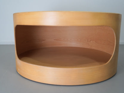 ヴィラ ミラノ プライウッド リビングテーブル キャスター 新谷直子 / VILLA MILANO SETTANTA Plywood Living Table Naoko Shintani